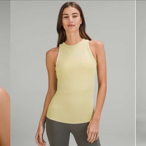 690. Lululemon athletica Hold Tight Tank Top
Finch Yellow nwt 4